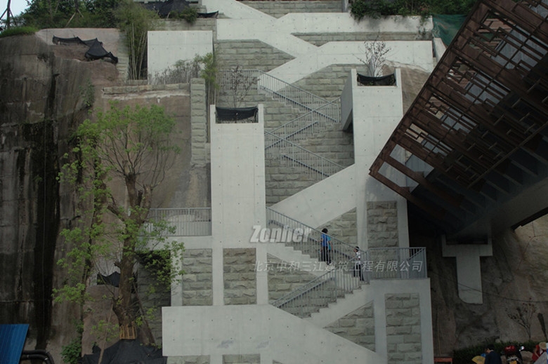 重慶萬(wàn)州市云陽(yáng)縣濱江路連接天橋工程